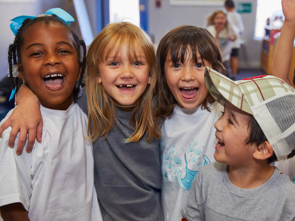 friends at spring break